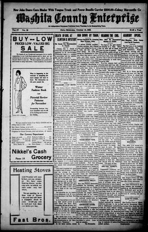 Washita County Enterprise (Corn, Okla.), Vol. 4, No. 29, Ed. 1 Thursday, October 12, 1922