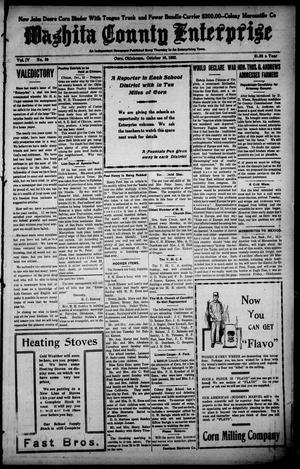 Washita County Enterprise (Corn, Okla.), Vol. 4, No. 30, Ed. 1 Thursday, October 19, 1922