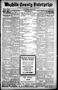 Thumbnail image of item number 1 in: 'Washita County Enterprise (Corn, Okla.), Vol. 3, No. 22, Ed. 1 Thursday, August 25, 1921'.