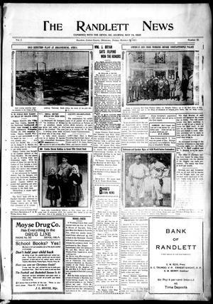 The Randlett News (Randlett, Okla.), Vol. 2, No. 32, Ed. 1 Friday, October 22, 1920