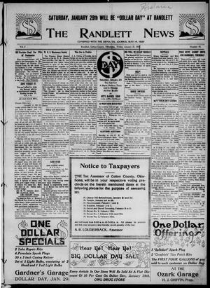 The Randlett News (Randlett, Okla.), Vol. 2, No. 45, Ed. 1 Friday, January 21, 1921