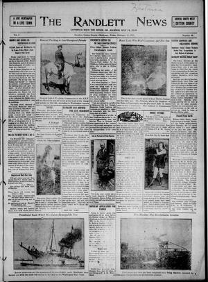 The Randlett News (Randlett, Okla.), Vol. 2, No. 48, Ed. 1 Friday, February 11, 1921