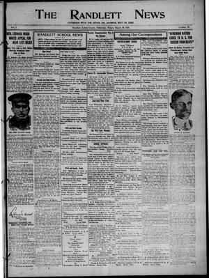 The Randlett News (Randlett, Okla.), Vol. 2, No. 53, Ed. 1 Friday, March 18, 1921