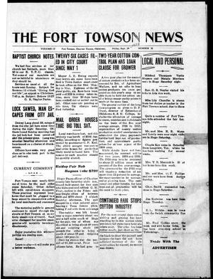 The Fort Towson News (Fort Towson, Okla.), Vol. 17, No. 25, Ed. 1 Friday, September 29, 1933