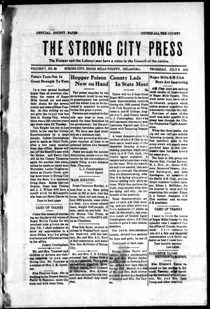 The Strong City Press (Strong City, Okla.), Vol. 7, No. 33, Ed. 1 Thursday, July 9, 1936