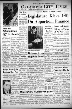 Oklahoma City Times (Oklahoma City, Okla.), Vol. 73, No. 280, Ed. 1 Tuesday, January 8, 1963