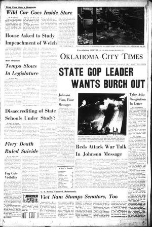 Primary view of Oklahoma City Times (Oklahoma City, Okla.), Vol. 75, No. 279, Ed. 3 Wednesday, January 6, 1965