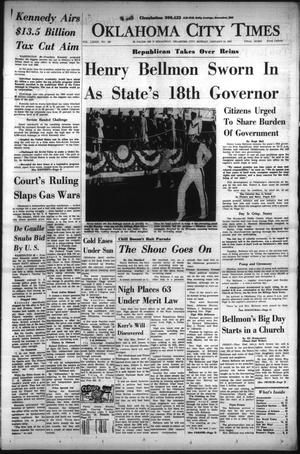 Oklahoma City Times (Oklahoma City, Okla.), Vol. 73, No. 285, Ed. 1 Monday, January 14, 1963