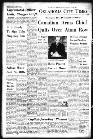 Oklahoma City Times (Oklahoma City, Okla.), Vol. 73, No. 303, Ed. 1 Monday, February 4, 1963