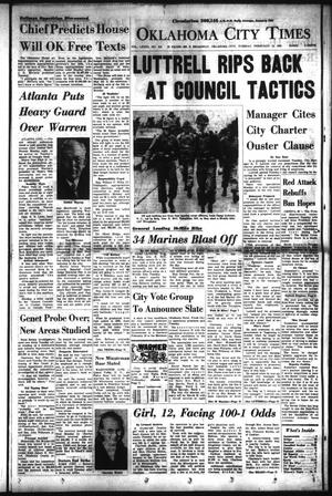 Oklahoma City Times (Oklahoma City, Okla.), Vol. 73, No. 310, Ed. 2 Tuesday, February 12, 1963
