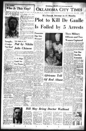 Oklahoma City Times (Oklahoma City, Okla.), Vol. 73, No. 313, Ed. 1 Friday, February 15, 1963