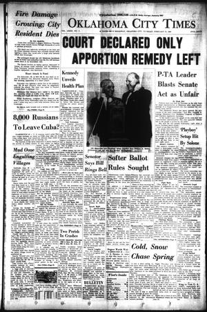 Oklahoma City Times (Oklahoma City, Okla.), Vol. 74, No. 5, Ed. 2 Thursday, February 21, 1963