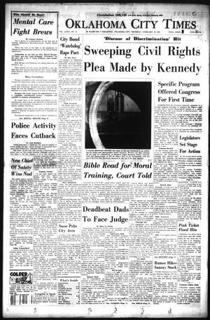 Oklahoma City Times (Oklahoma City, Okla.), Vol. 74, No. 11, Ed. 1 Thursday, February 28, 1963