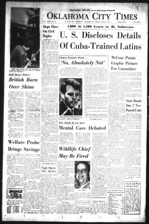 Oklahoma City Times (Oklahoma City, Okla.), Vol. 74, No. 12, Ed. 1 Friday, March 1, 1963