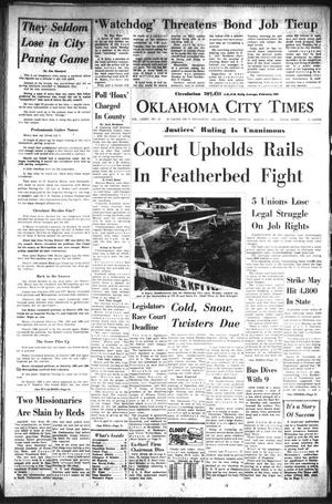 Oklahoma City Times (Oklahoma City, Okla.), Vol. 74, No. 14, Ed. 1 Monday, March 4, 1963