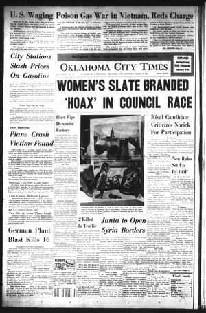 Oklahoma City Times (Oklahoma City, Okla.), Vol. 74, No. 19, Ed. 3 Saturday, March 9, 1963