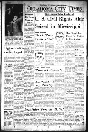 Oklahoma City Times (Oklahoma City, Okla.), Vol. 74, No. 24, Ed. 1 Friday, March 15, 1963