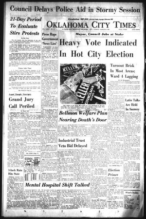 Oklahoma City Times (Oklahoma City, Okla.), Vol. 74, No. 27, Ed. 1 Tuesday, March 19, 1963