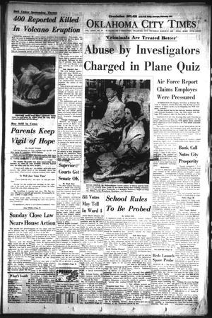 Oklahoma City Times (Oklahoma City, Okla.), Vol. 74, No. 29, Ed. 1 Thursday, March 21, 1963