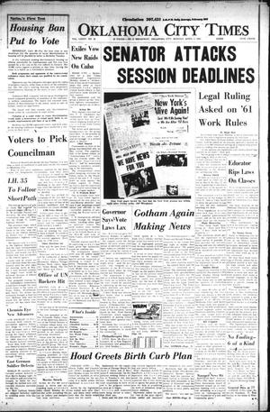 Oklahoma City Times (Oklahoma City, Okla.), Vol. 74, No. 38, Ed. 2 Monday, April 1, 1963