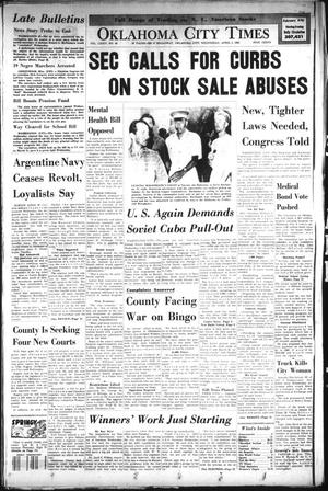 Oklahoma City Times (Oklahoma City, Okla.), Vol. 74, No. 40, Ed. 3 Wednesday, April 3, 1963