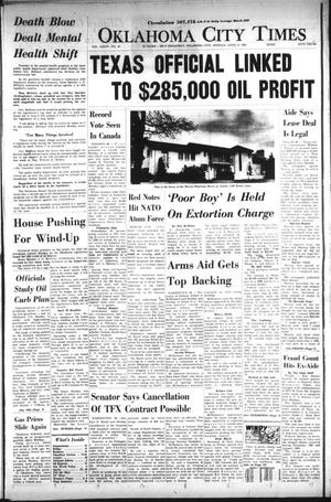 Oklahoma City Times (Oklahoma City, Okla.), Vol. 74, No. 44, Ed. 2 Monday, April 8, 1963