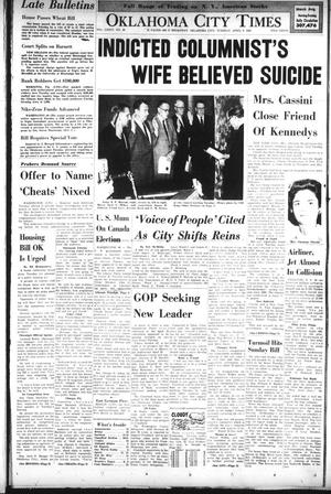 Oklahoma City Times (Oklahoma City, Okla.), Vol. 74, No. 45, Ed. 3 Tuesday, April 9, 1963