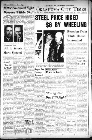 Oklahoma City Times (Oklahoma City, Okla.), Vol. 74, No. 46, Ed. 2 Wednesday, April 10, 1963