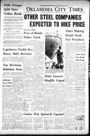 Oklahoma City Times (Oklahoma City, Okla.), Vol. 74, No. 50, Ed. 2 Monday, April 15, 1963
