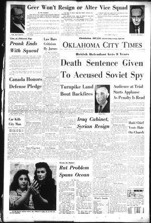 Oklahoma City Times (Oklahoma City, Okla.), Vol. 74, No. 72, Ed. 1 Saturday, May 11, 1963