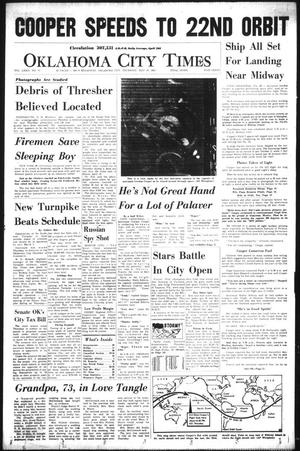 Oklahoma City Times (Oklahoma City, Okla.), Vol. 74, No. 77, Ed. 1 Thursday, May 16, 1963