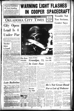 Oklahoma City Times (Oklahoma City, Okla.), Vol. 74, No. 77, Ed. 2 Thursday, May 16, 1963