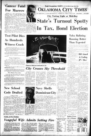 Oklahoma City Times (Oklahoma City, Okla.), Vol. 76, No. 60, Ed. 1 Tuesday, April 27, 1965