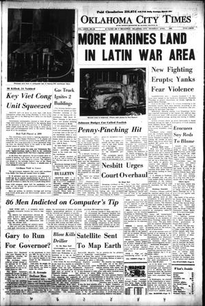Oklahoma City Times (Oklahoma City, Okla.), Vol. 76, No. 62, Ed. 2 Thursday, April 29, 1965