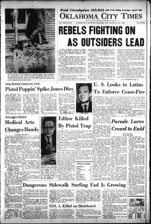 Primary view of object titled 'Oklahoma City Times (Oklahoma City, Okla.), Vol. 76, No. 64, Ed. 2 Saturday, May 1, 1965'.