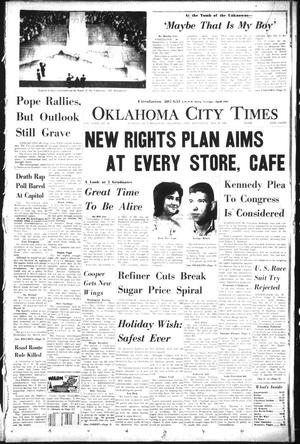 Oklahoma City Times (Oklahoma City, Okla.), Vol. 74, No. 88, Ed. 3 Wednesday, May 29, 1963