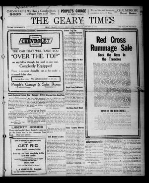 The Geary Times (Geary, Okla.), Vol. 5, No. 13, Ed. 1 Thursday, January 24, 1918