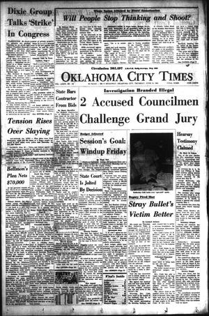Oklahoma City Times (Oklahoma City, Okla.), Vol. 74, No. 101, Ed. 1 Thursday, June 13, 1963