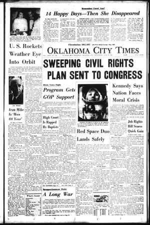 Oklahoma City Times (Oklahoma City, Okla.), Vol. 74, No. 106, Ed. 2 Wednesday, June 19, 1963