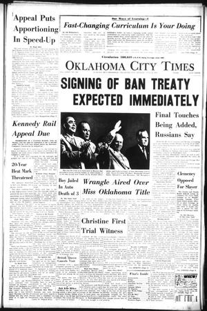 Oklahoma City Times (Oklahoma City, Okla.), Vol. 74, No. 134, Ed. 2 Monday, July 22, 1963