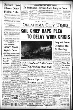 Primary view of object titled 'Oklahoma City Times (Oklahoma City, Okla.), Vol. 74, No. 136, Ed. 2 Wednesday, July 24, 1963'.