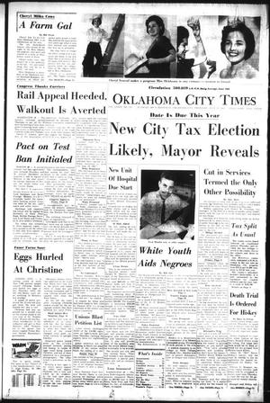 Oklahoma City Times (Oklahoma City, Okla.), Vol. 74, No. 137, Ed. 1 Thursday, July 25, 1963