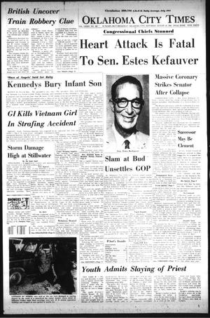 Oklahoma City Times (Oklahoma City, Okla.), Vol. 64, No. 151, Ed. 1 Saturday, August 10, 1963