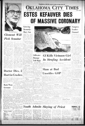 Oklahoma City Times (Oklahoma City, Okla.), Vol. 64, No. 151, Ed. 2 Saturday, August 10, 1963
