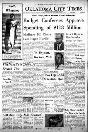 Oklahoma City Times (Oklahoma City, Okla.), Vol. 76, No. 110, Ed. 1 Thursday, June 24, 1965