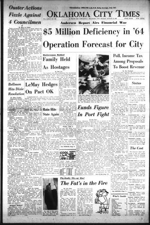 Oklahoma City Times (Oklahoma City, Okla.), Vol. 64, No. 158, Ed. 1 Monday, August 19, 1963