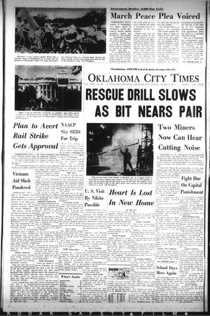 Primary view of object titled 'Oklahoma City Times (Oklahoma City, Okla.), Vol. 64, No. 164, Ed. 2 Monday, August 26, 1963'.
