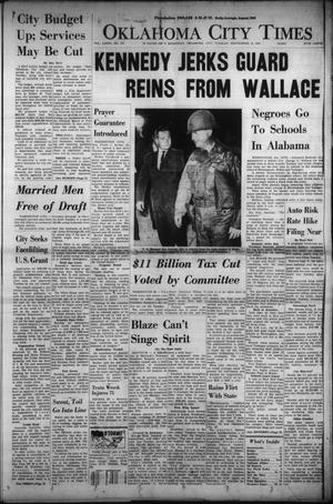 Oklahoma City Times (Oklahoma City, Okla.), Vol. 74, No. 177, Ed. 2 Tuesday, September 10, 1963