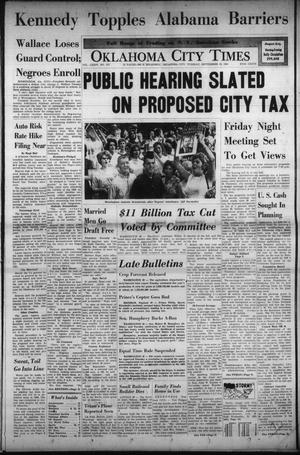 Oklahoma City Times (Oklahoma City, Okla.), Vol. 74, No. 177, Ed. 3 Tuesday, September 10, 1963