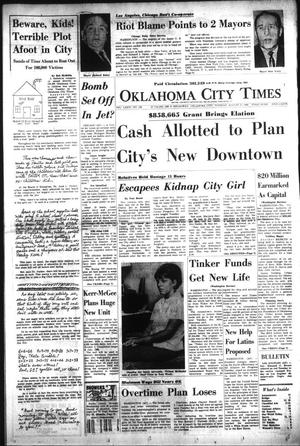 Primary view of object titled 'Oklahoma City Times (Oklahoma City, Okla.), Vol. 76, No. 156, Ed. 1 Tuesday, August 17, 1965'.